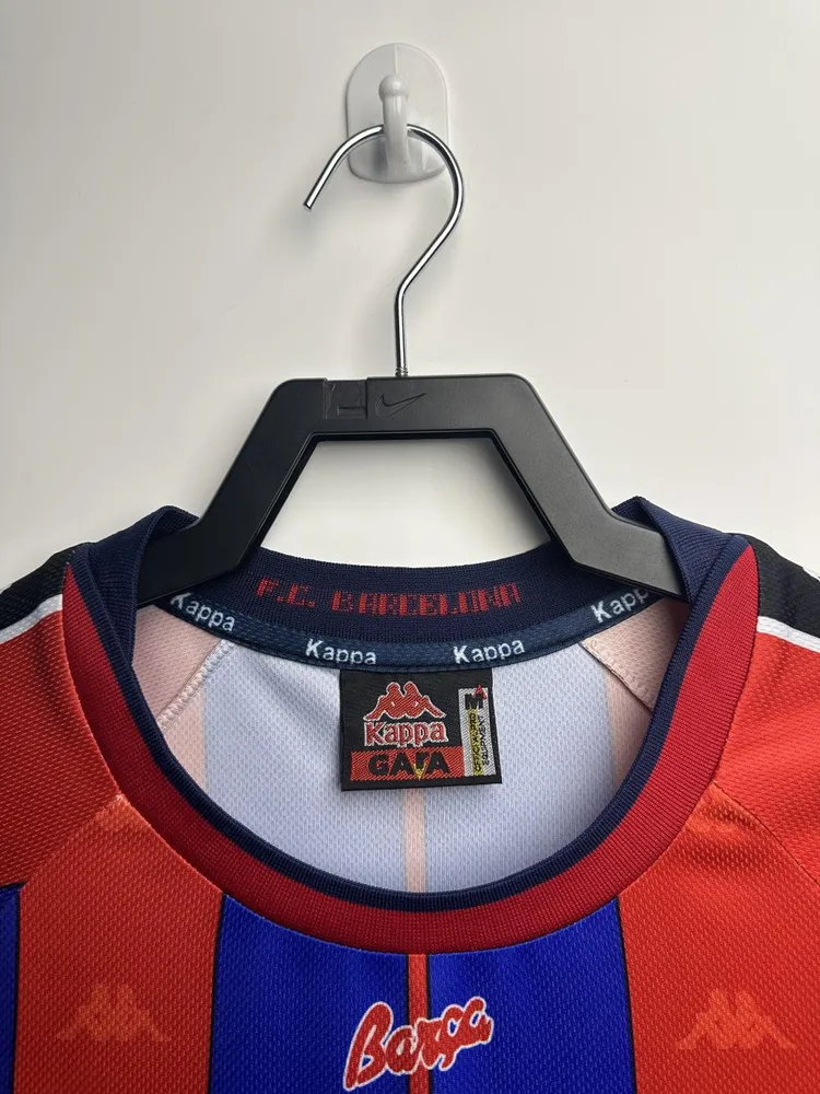 Barcelona 1997/1998 Retro Barcelona Local Camiseta de fútbol 1997/1998 — 3