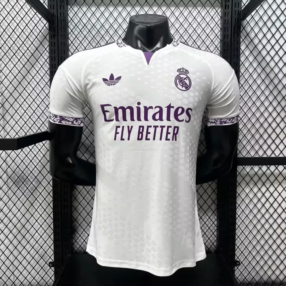 Real Madrid 2026/2027 Player Version Real Madrid 125th Anniversary Edition White 02 Football Jersey 2026/27