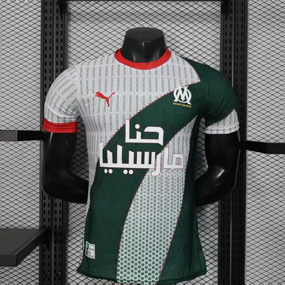 Marseille 2026/2027 Player Version Olympique de Marseille Special Edition 02 Football Jersey 2026/27