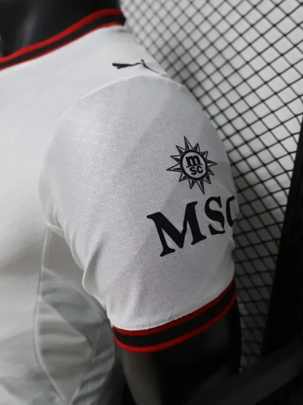 AC Milan 2026/2027 Versión jugador AC Milan Visitante Camiseta de fútbol 2026/27 — 7