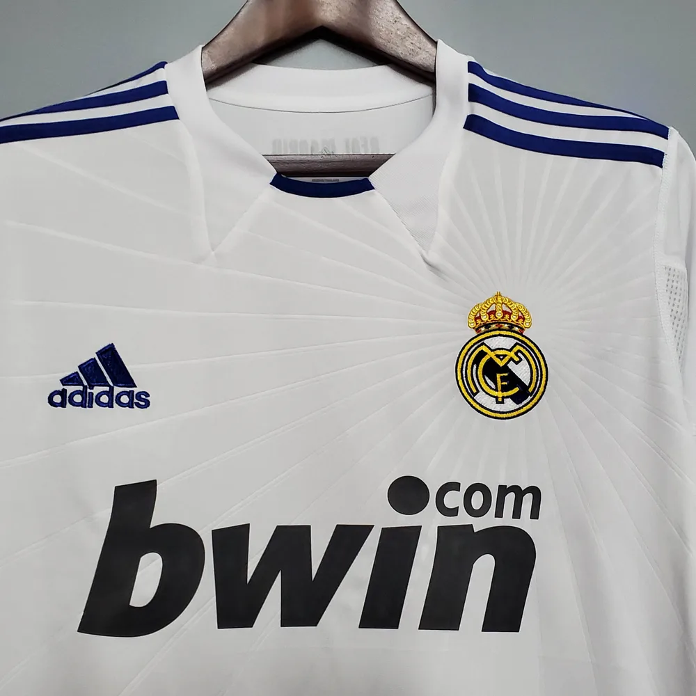 Real Madrid 2010/2011 Retro Long Sleeve Real Madrid Home 2010/2011 — 3