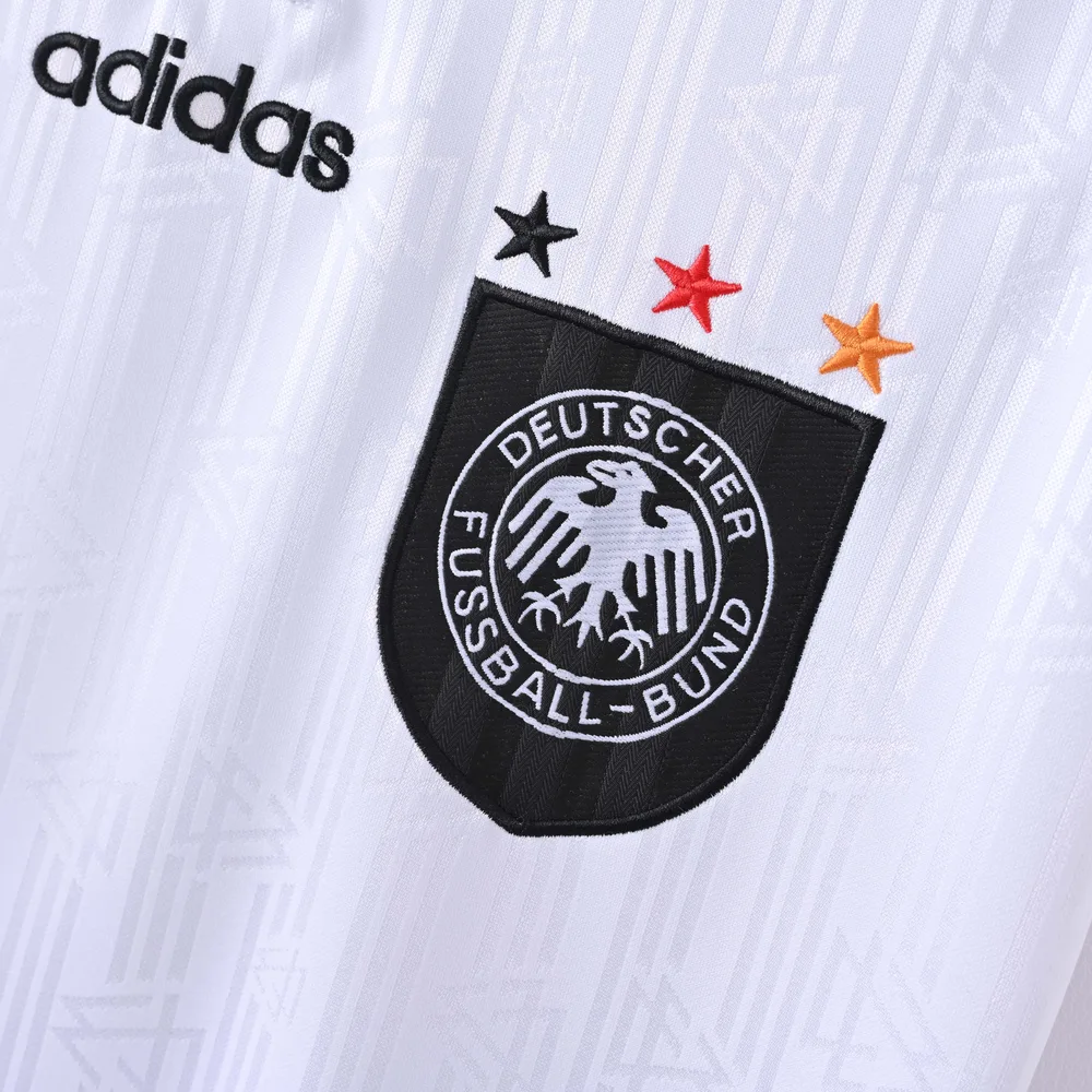 Germany 1996 Retro Germany Home Soccer Jersey Football Shirt 1996 — 6