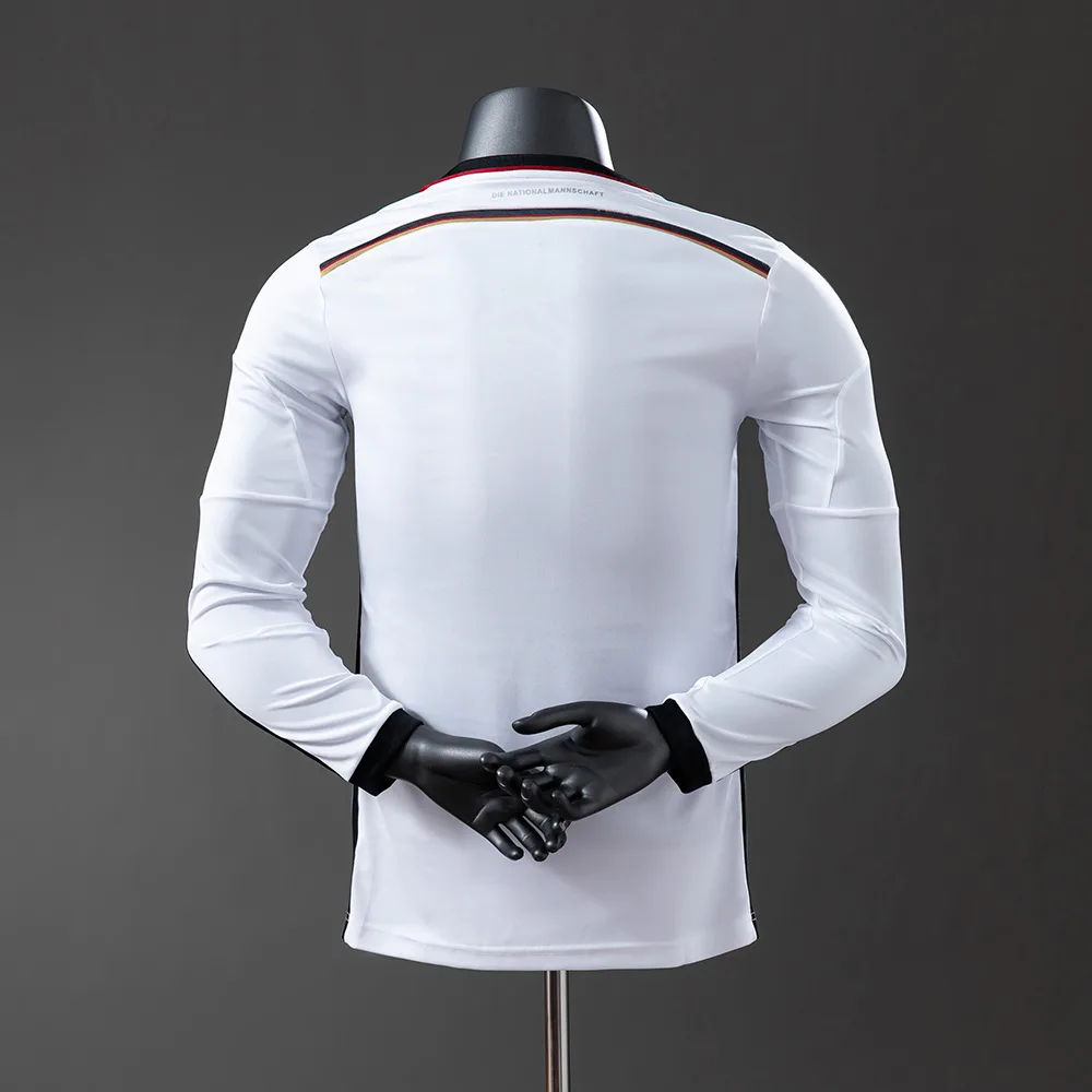 Germany 2014 Retro Germany Local Manga larga Versión jugador Camiseta de fútbol 2014 — 2