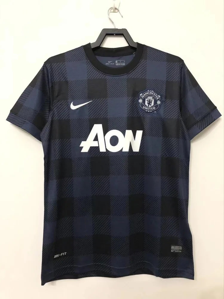 Manchester United 2013/2014 Retro Manchester United Visitante Camiseta de fútbol 2013/2014