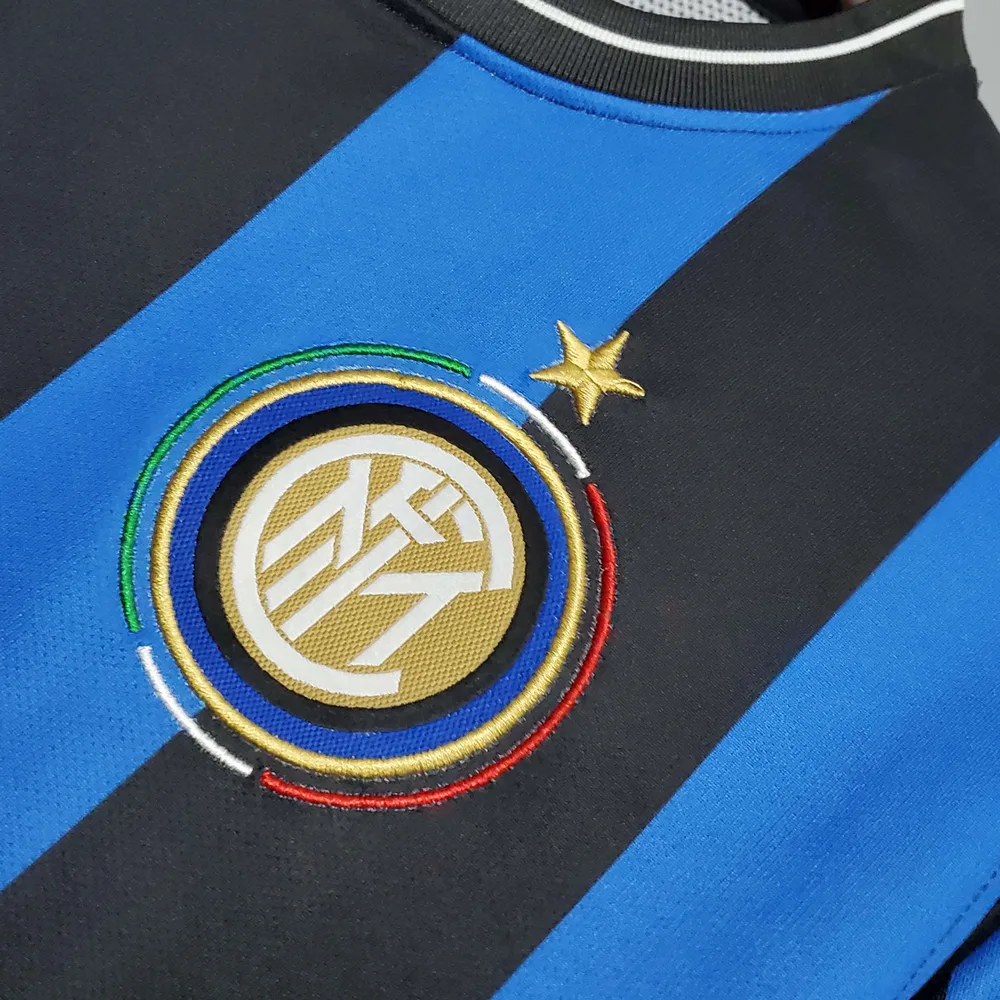 Inter Milan 2009/2010 Retro Internazionale Milan Home Football Jersey 2009/2010 — 7