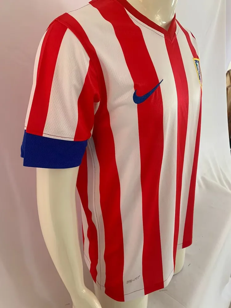 Atlético Madrid 2012-2013 Retro Atletico Madrid Home Soccer Jersey 2012/2013 — 3