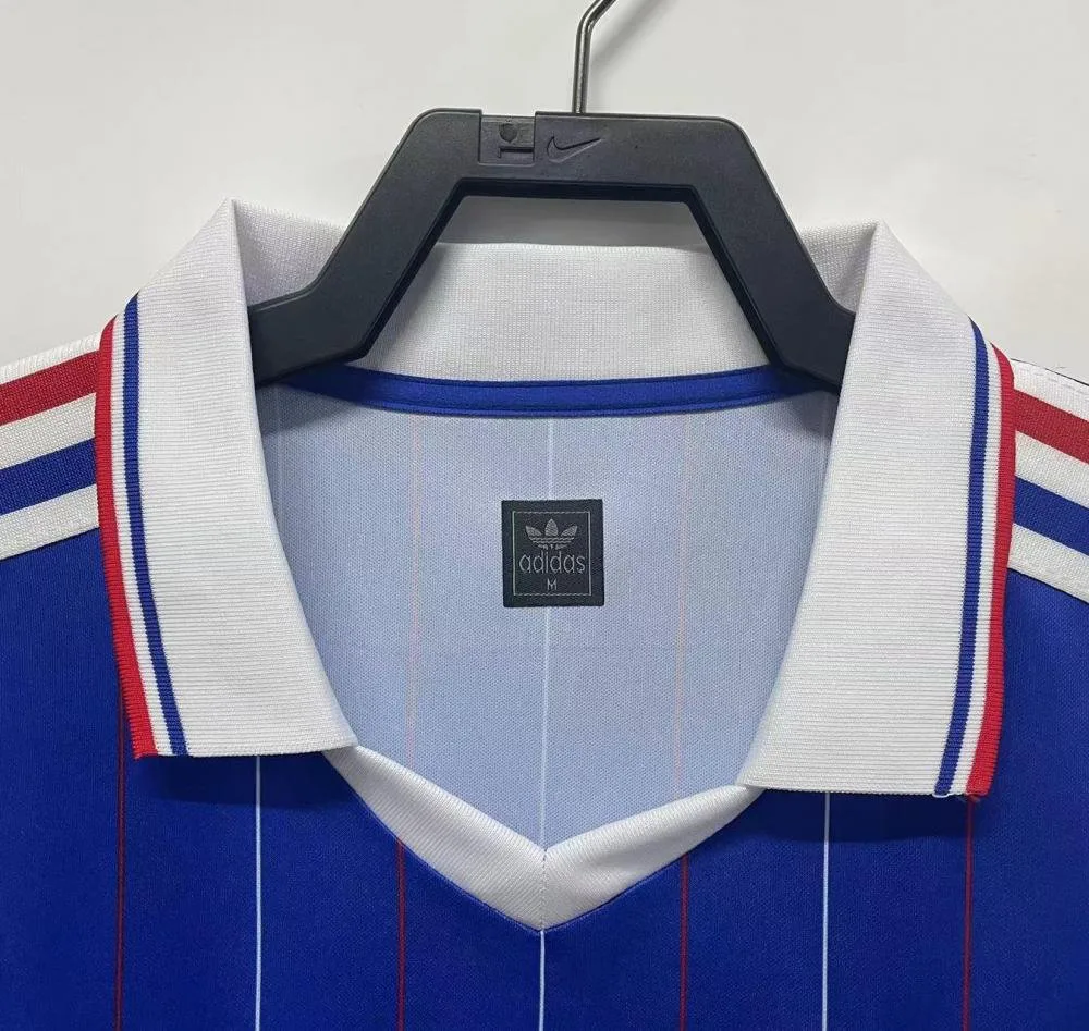 France 1982 Retro France Local Camiseta de fútbol 1982 — 3