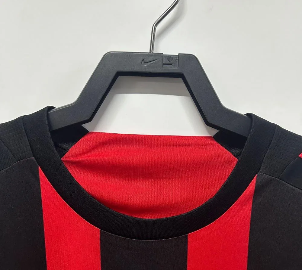 AC Milan 2008/2009 Retro AC Milan Home Football Shirt 2008/2009 — 3