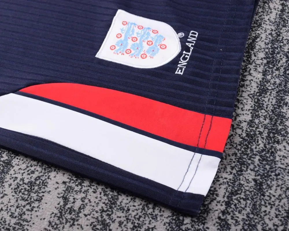 England 1998 Retro England Home Football Shirt Kids Size 1998 — 7