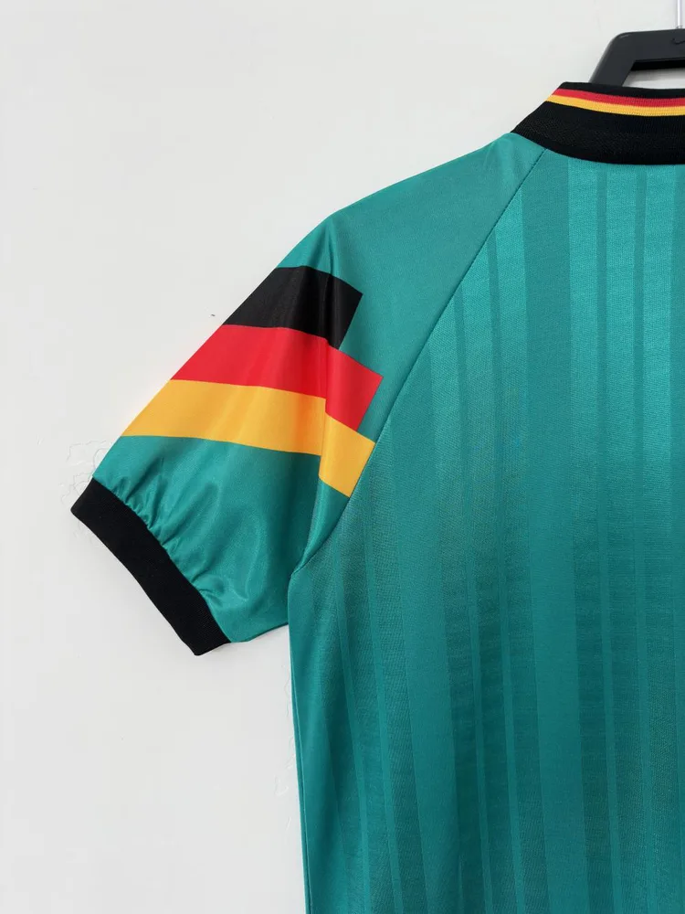 Germany 1992 Retro Soccer Jersey Germany Away 1992 — 3