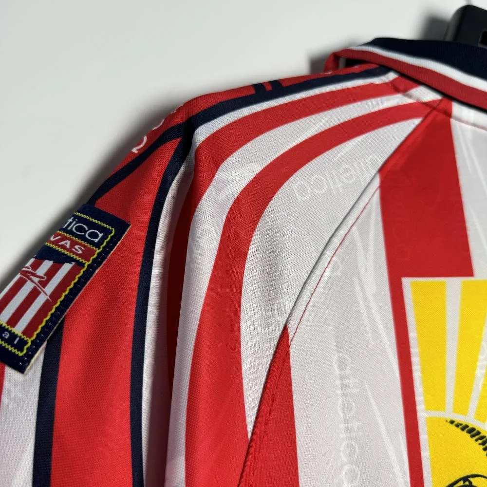 Chivas 1998-1999 Retro Chivas Home Soccer Jersey 1998/1999 — 5