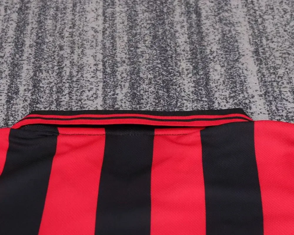 AC Milan 1996-1997 Retro AC Milan Home Football Shirt Kids Size 1996/1997 — 4