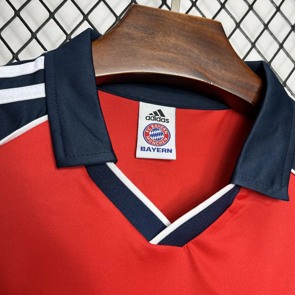 Bayern Munich 2000/2001 Retro Bayern Munich Home Football Jersey 2000/2001 — 4