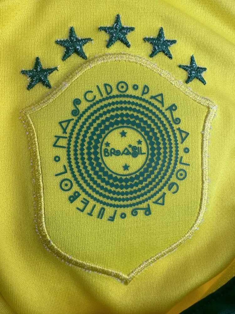 Brazil 2014 Retro Brazil Local Camiseta de fútbol 2014 — 6