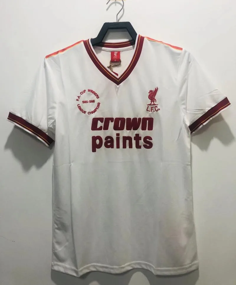 Liverpool 1985/1986 Retro Liverpool FC Tercera Visitante Camiseta de fútbol 1985/1986