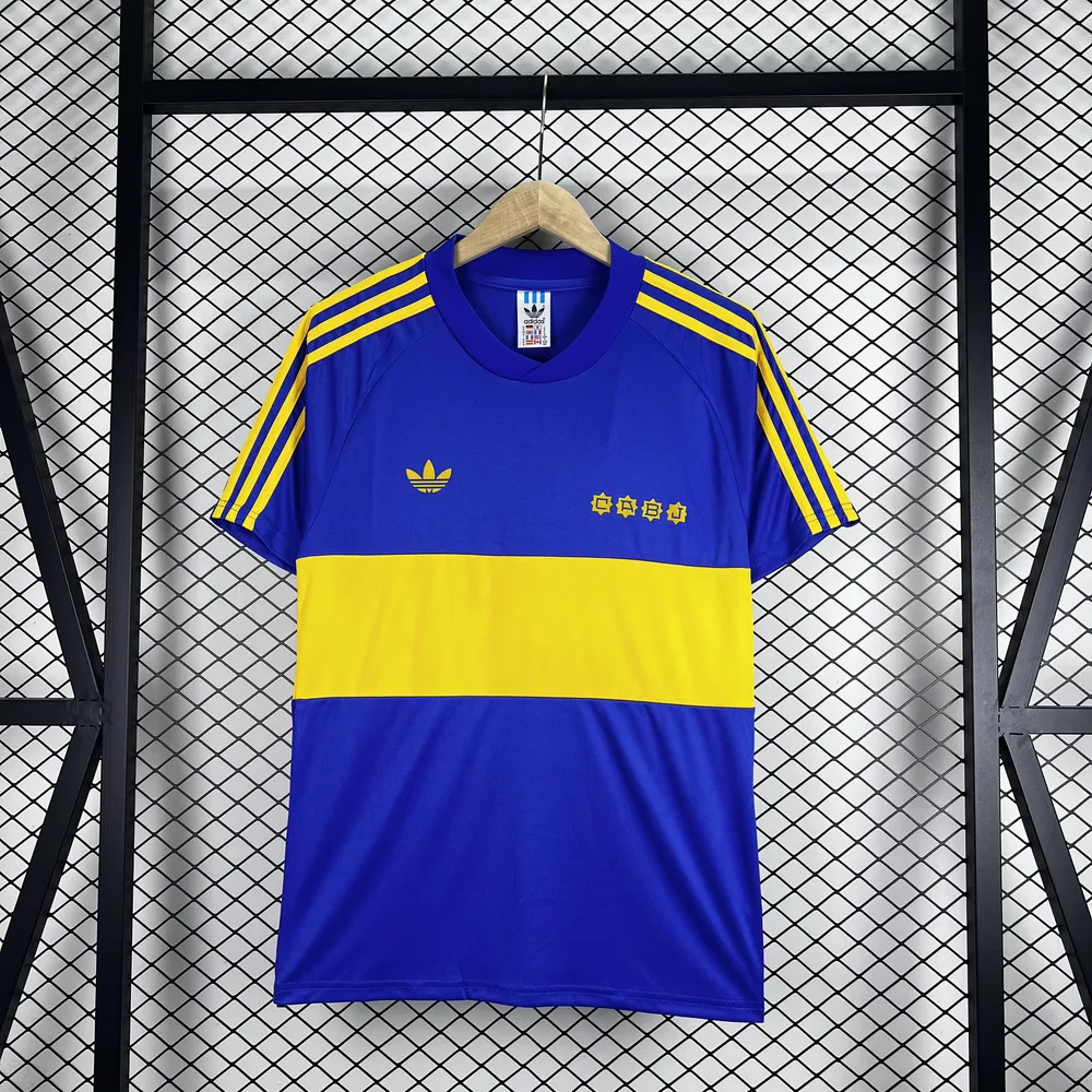 Boca Juniors 1981/1982 Retro Boca Juniors Local Camiseta de fútbol 1981/1982