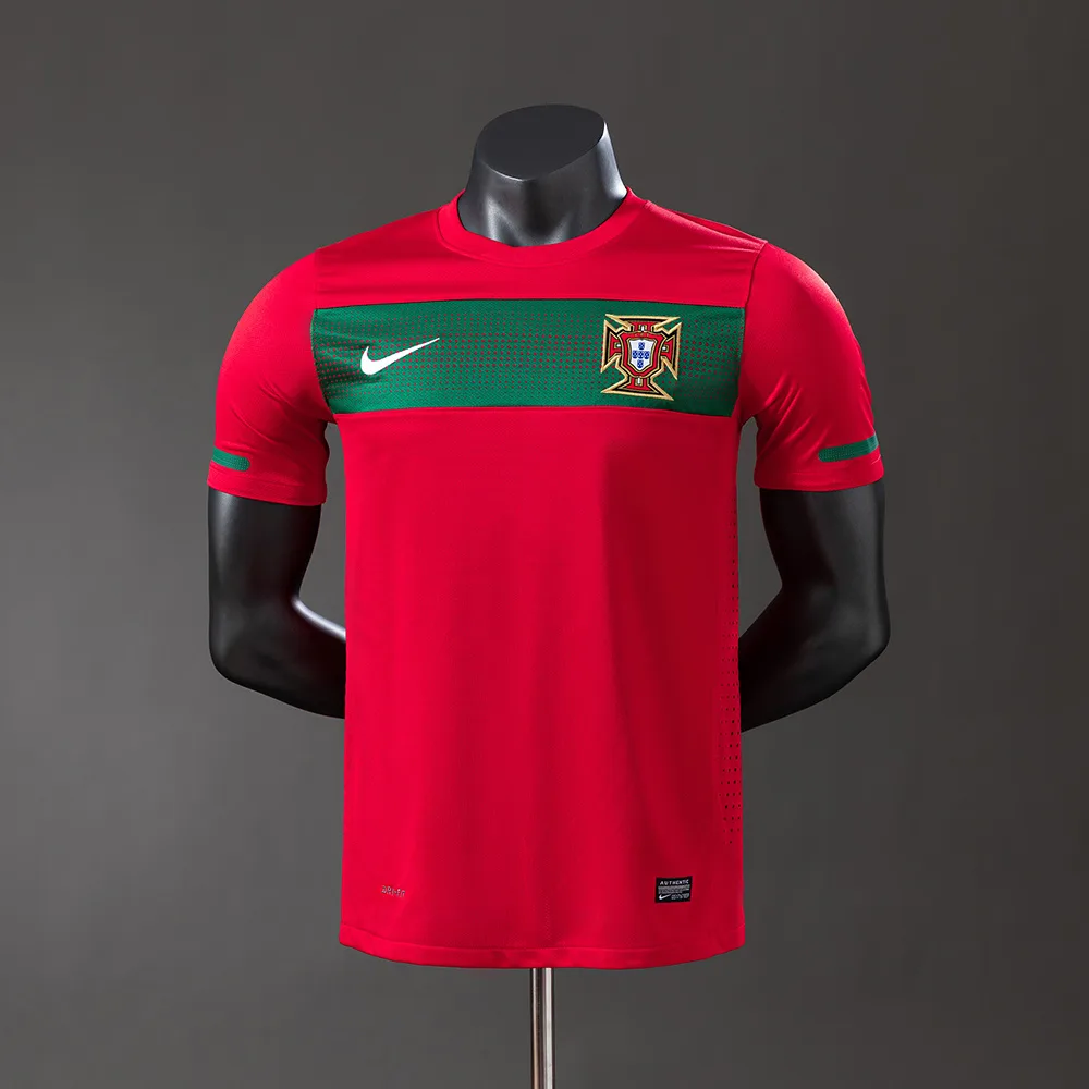 Portugal 2010 Retro Player Version Portugal Home Jersey 2010