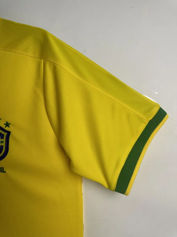 Brazil 1997 Retro Brazil Soccer Jersey Home 1997 — 8