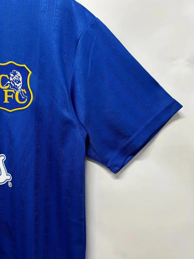 Chelsea 1995/1997 Retro Chelsea Third Home Football Shirt 1995/1997 — 7