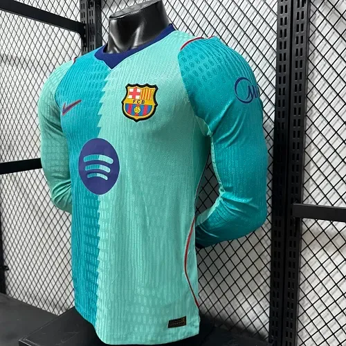 Barcelona 2026/2027 Long Sleeve Player Version Barcelona Third Away Football Jersey 2026/27 — 4