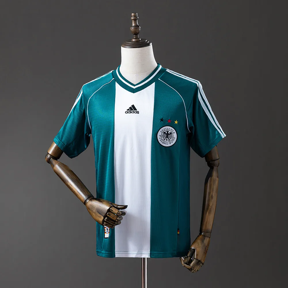 Germany 1998 Retro Germany Visitante Camiseta de fútbol Camiseta de fútbol 1998