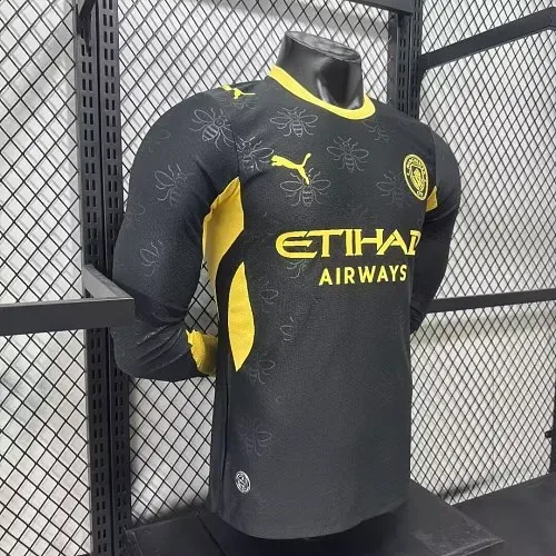 Manchester United 2026/2027 Manga larga Versión jugador Manchester United Visitante Camiseta de fútbol 2026/27 — 3