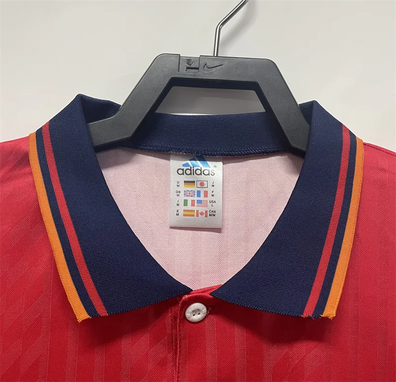 Spain 1994 Retro Spain Local Camiseta de fútbol 1994 — 3