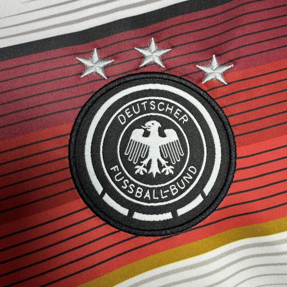 Germany 2014 Retro Soccer Jersey Germany Home 2014 — 6
