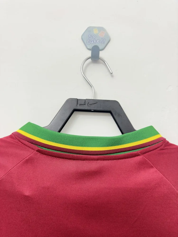 Portugal 1998 Retro Portugal Home Football Shirt 1998 — 4