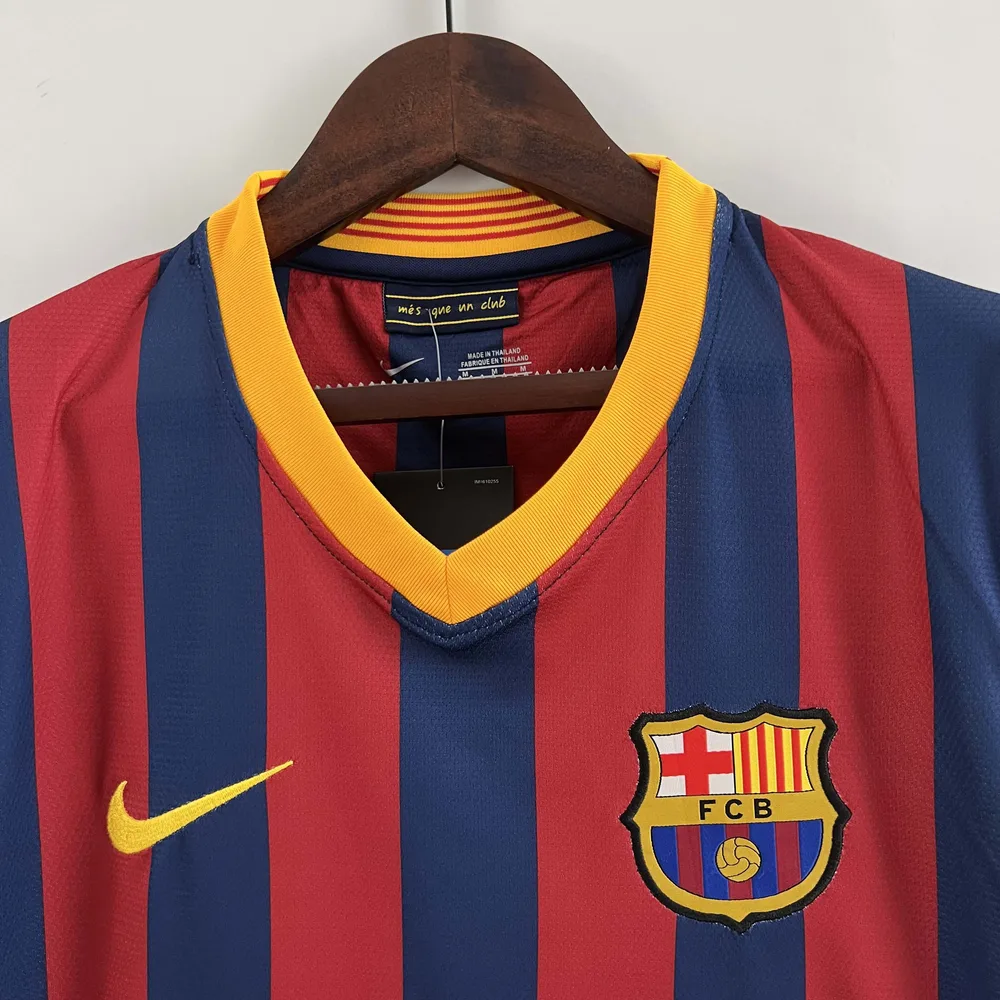 Barcelona 2013/2014 Retro Barcelona Home Football Shirt 2013/2014 — 3