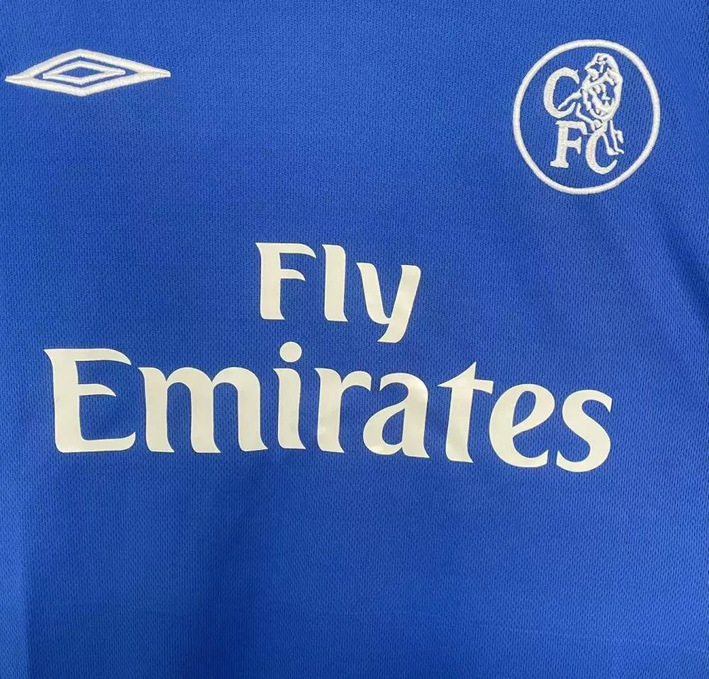 Chelsea 2003-2005 Retro Chelsea Local Camiseta de fútbol 2003/2005 — 6