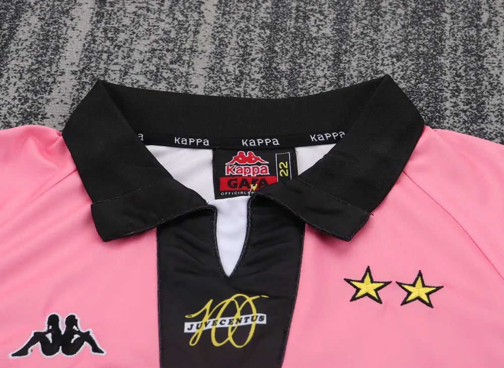Juventus 1997/1998 Retro Juventus Away Soccer Football Jersey Kids Size 1997/1998 — 3