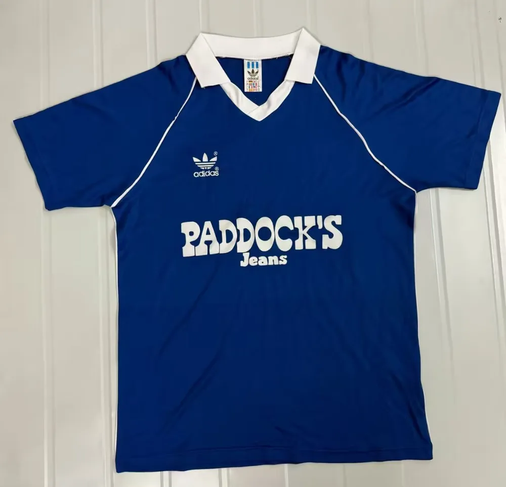 Schalke 04 1984-1985 Retro Schalke 04 Home Football Jersey 1984/1985