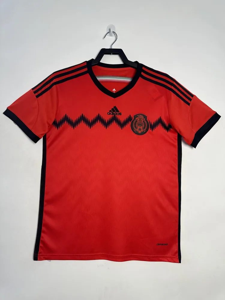 Mexico 2014 Retro Mexico Away Soccer Jersey 2014 — 1