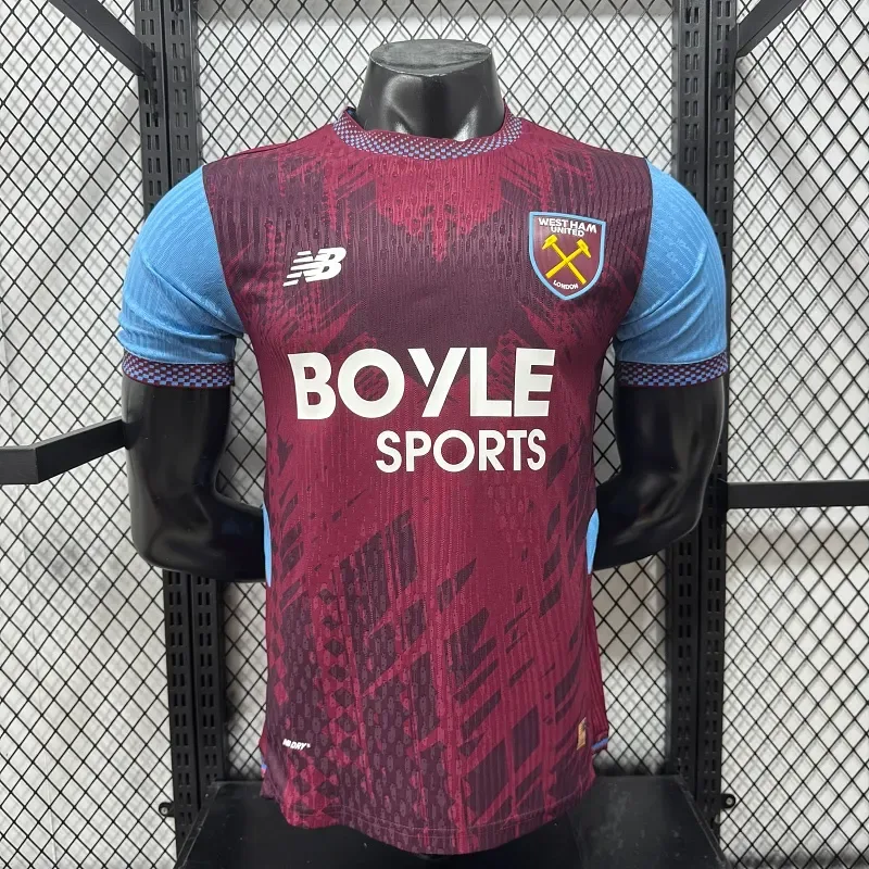West Ham 2026/2027 Player Version West Ham United Home Football Jersey 2026/27