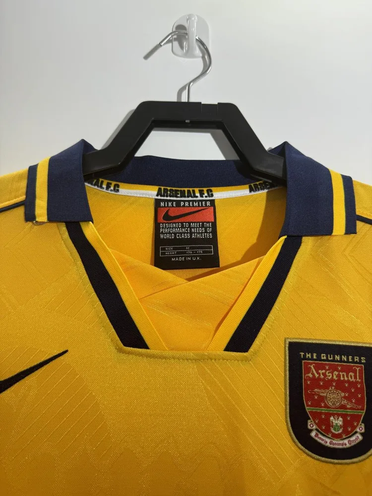 Arsenal 1996-1997 Retro Arsenal Visitante Camiseta de fútbol 1996/1997 — 3