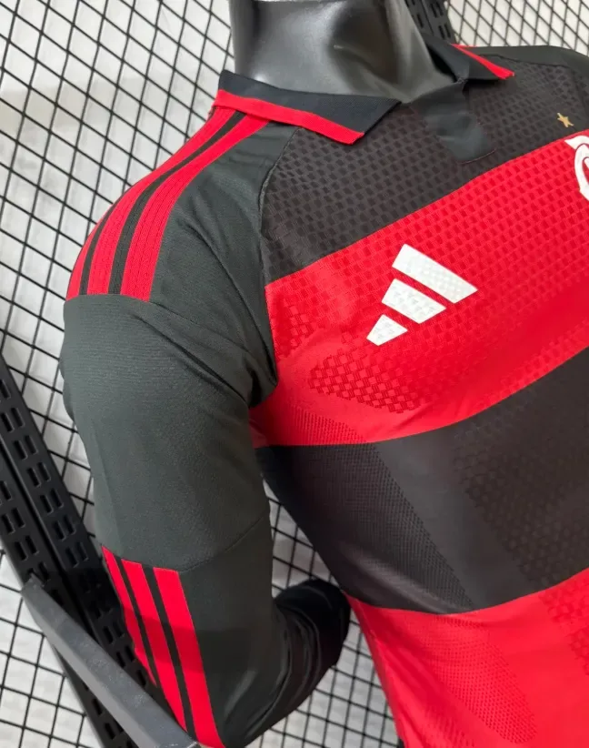 Flamengo 2026/2027 Long Sleeve Player Version Flamengo Home Jersey 2026/27 — 7