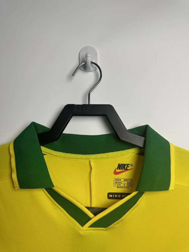 Brazil 1997 Retro Brazil Soccer Jersey Home 1997 — 3