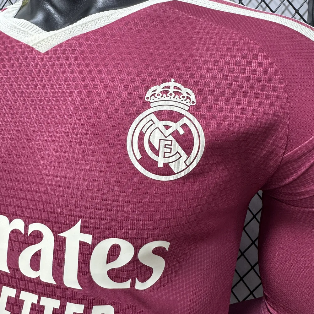 Real Madrid 2026/2027 Manga larga Versión jugador Real Madrid Tercera Visitante Camiseta de fútbol 2026/27 — 9
