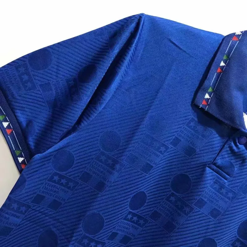 Italy 1994 Retro FIFA Italy Home Soccer Shirt 1994 — 3