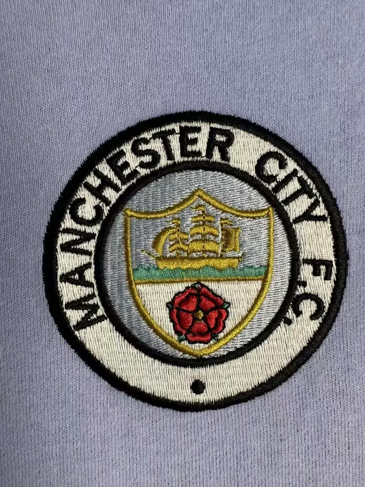 Manchester City 1972 Retro Manchester City Home Football Shirt 1972 — 4