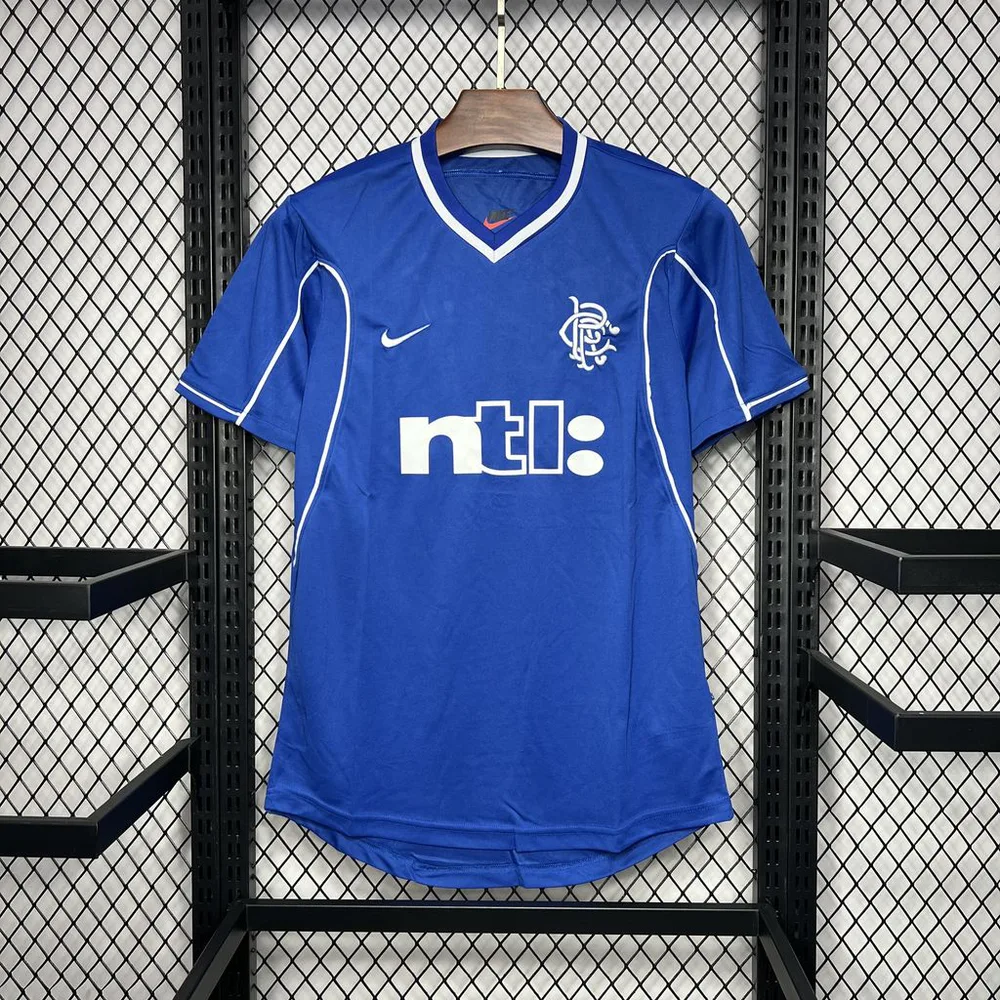 Rangers 1999/2001 Retro Rangers Visitante Camiseta de fútbol 1999/2001