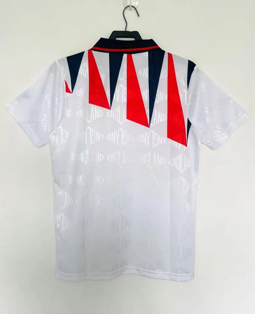 England 1992 Retro England Local Camiseta de fútbol 1992 — 2