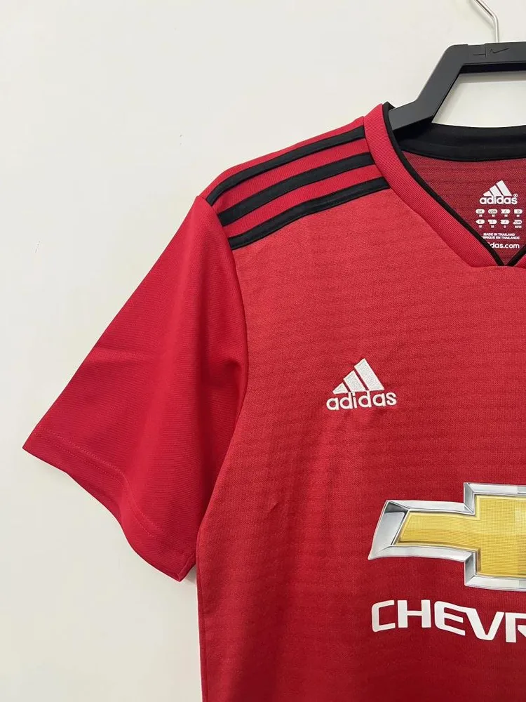 Manchester United 2018-2019 Retro Manchester United Home Football Shirt 2018/2019 — 4