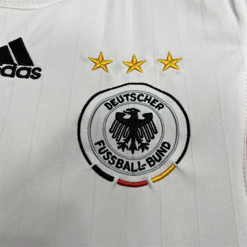 Germany 2006 Retro Germany Home Soccer Jersey 2006 — 6