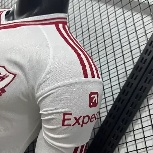 Liverpool 2026/2027 Long Sleeve Player Version Liverpool Away Football Jersey 2026/27 — 10