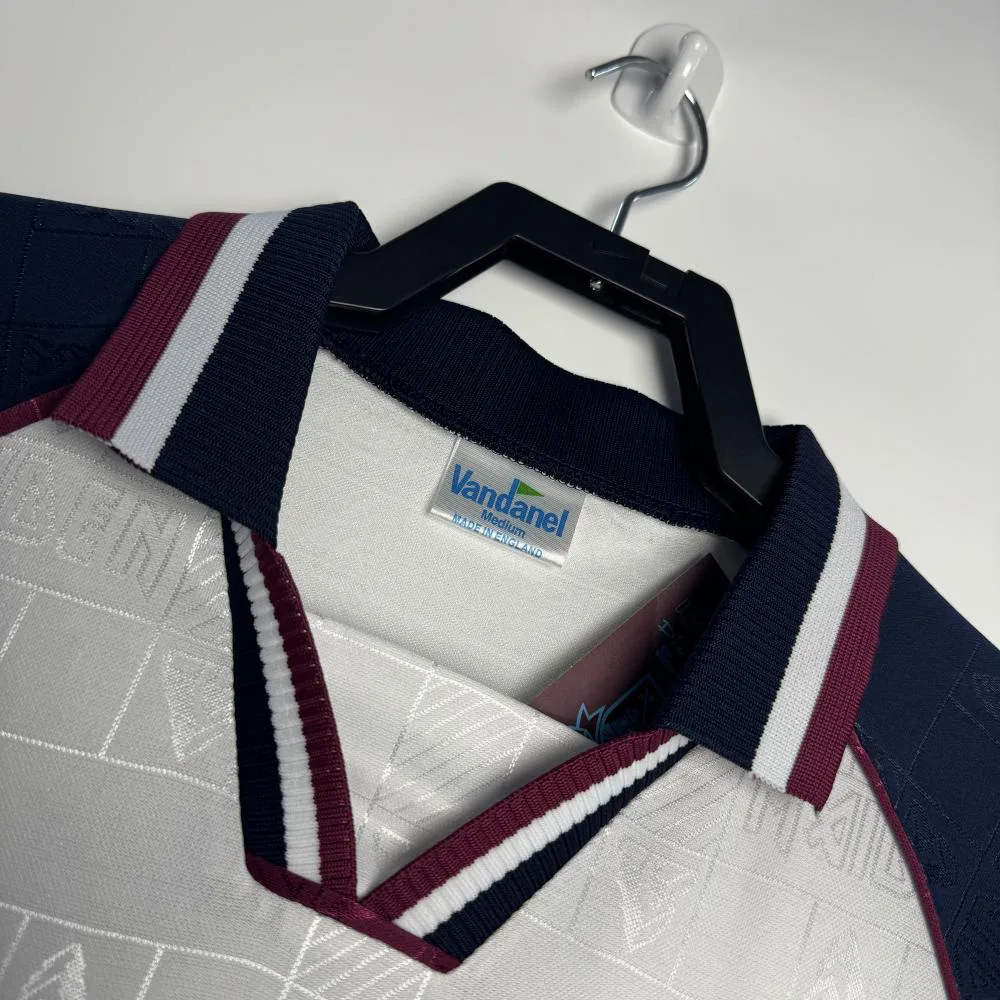 West Ham 1999 Retro West Ham United Football Shirt Away 1999 — 3