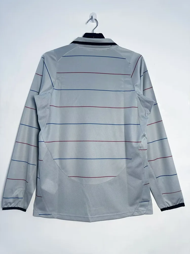 Barcelona 2003/2004 Retro Barcelona Long Sleeves Away Football Shirt 2003/2004 — 2