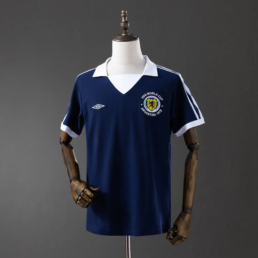 Scotland 1978 Retro Scotland National Team Home Jersey 1978