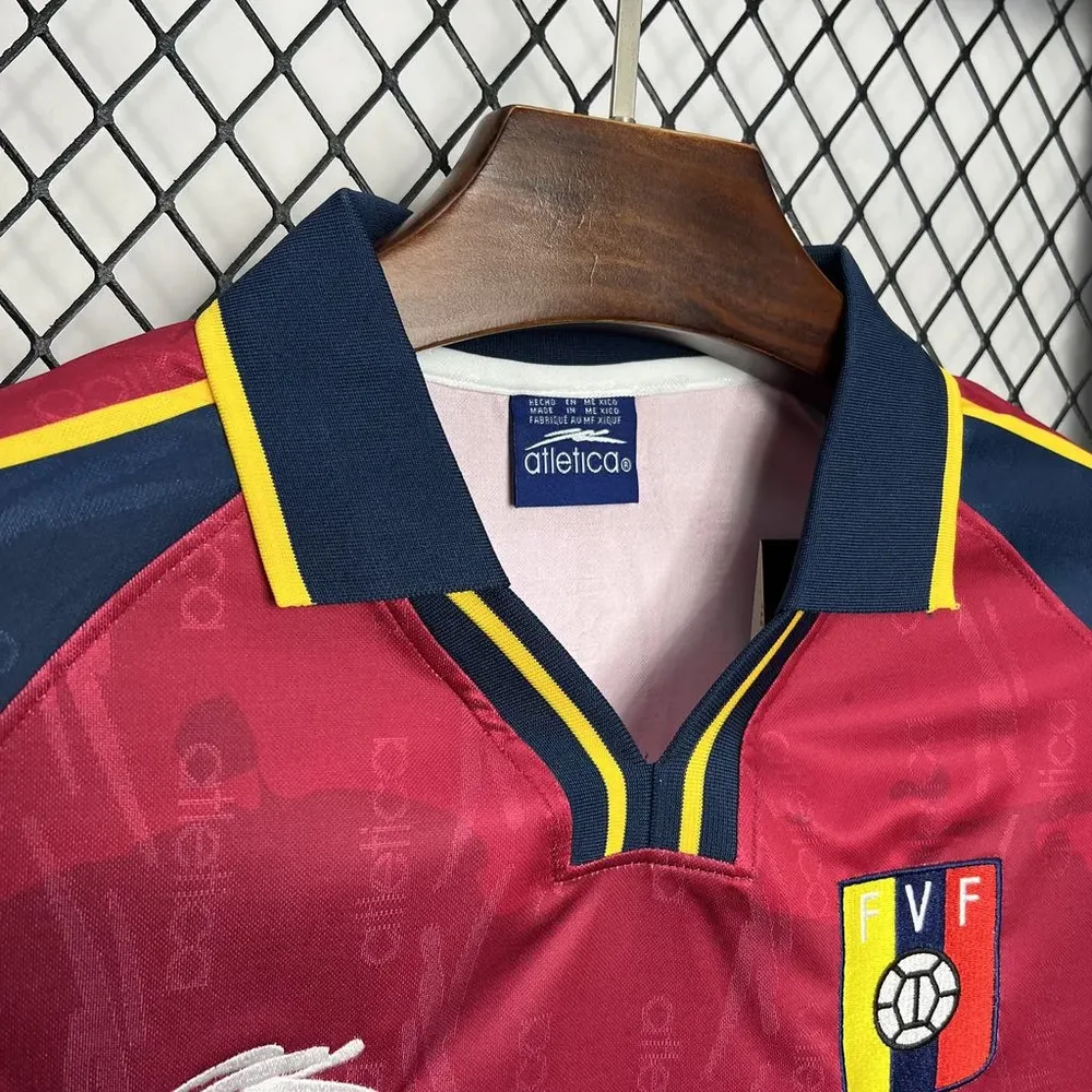 Venezuela 2000 Retro Venezuela National Team Home Football Shirt 2000 — 4